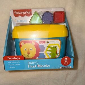 New in Box, Fisher-Price Baby's First Blocks